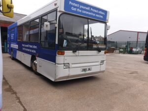 RSP11 Branded Covid-19 Inoculation bus
